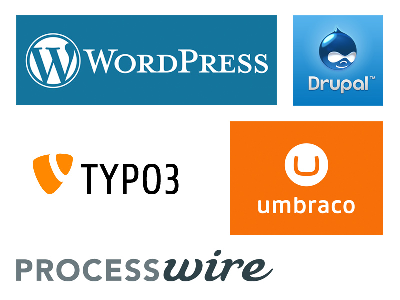 Open source CMS systemen