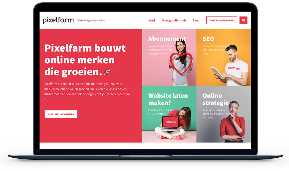 WordPress CMS Pixelfarm