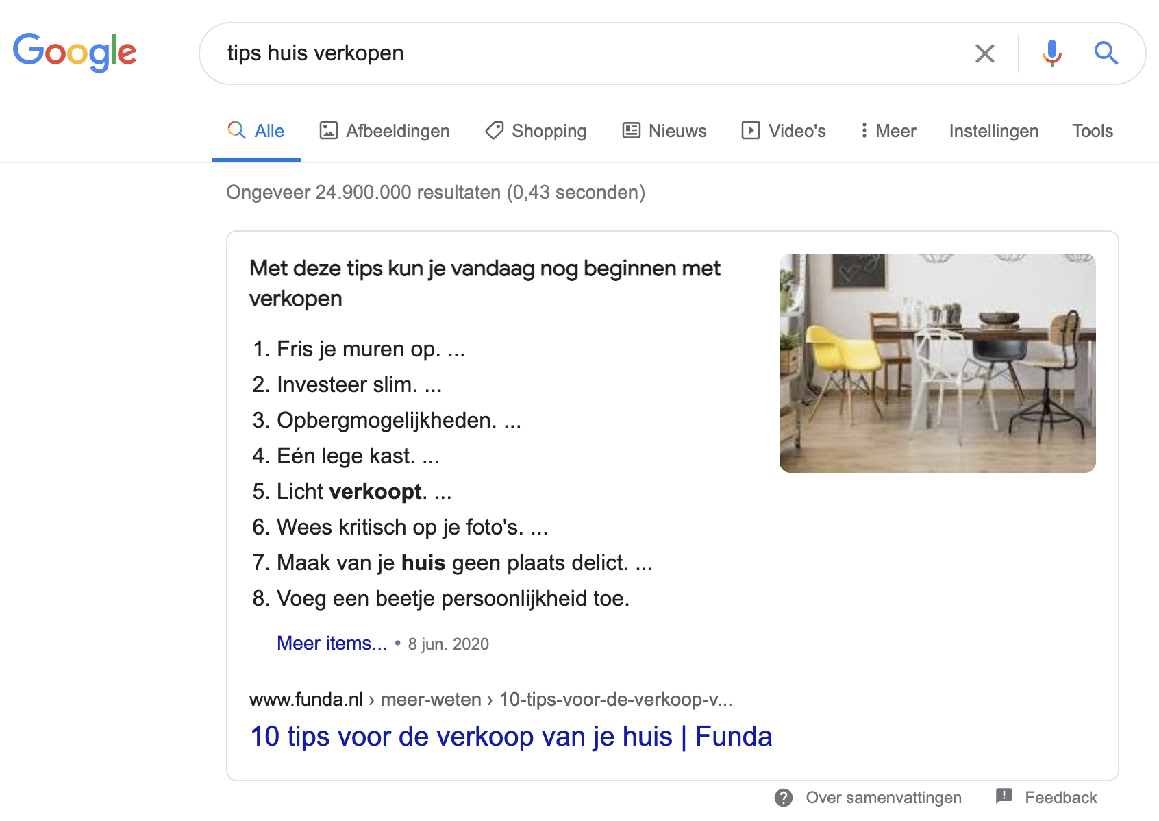 Zero click searches zorgt voor minder websitebezoekers